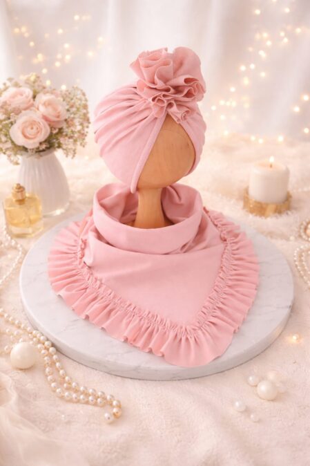 Turban z chustą